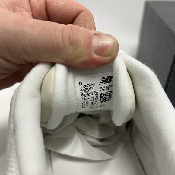 New Balance 9060 “Sea Salt Moonbeam” U9060WHT main image 6